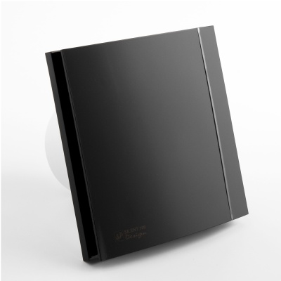 Вентилятор вытяжной Soler Palau SILENT-100 CZ BLACK DESIGN 4C