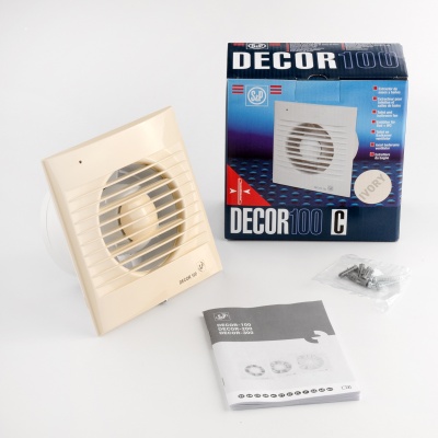 Накладной вентилятор Soler Palau DECOR-100C Ivory Накладной вентилятор Soler Palau DECOR-100C Ivory