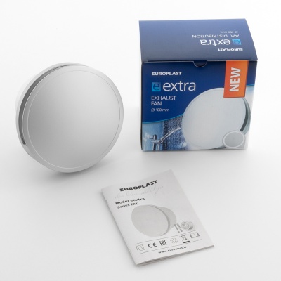 Вентилятор вытяжной 100 мм Europlast EAT100S серебро