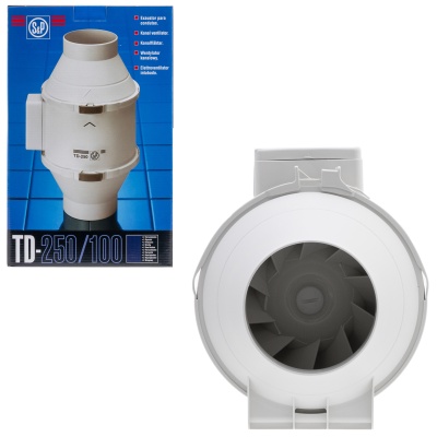 Канальный вентилятор круглый Soler Palau TD 250/100 Канальный вентилятор круглый Soler Palau TD 250/100