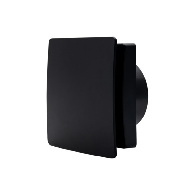 Вентилятор с обратным клапаном Seicoi Floxy Design 100 Matt black (SMAZ04-01 matt black)