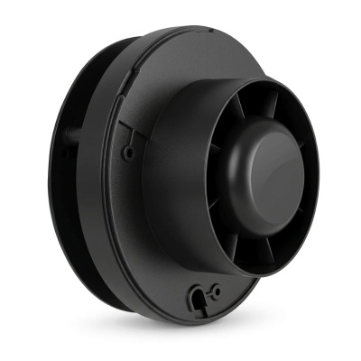 Накладной вентилятор Seicoi Ratio Design 100 Matt black glass