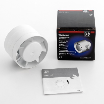 Канальный вентилятор круглый Soler Palau TDM100 Канальный вентилятор круглый Soler Palau TDM100