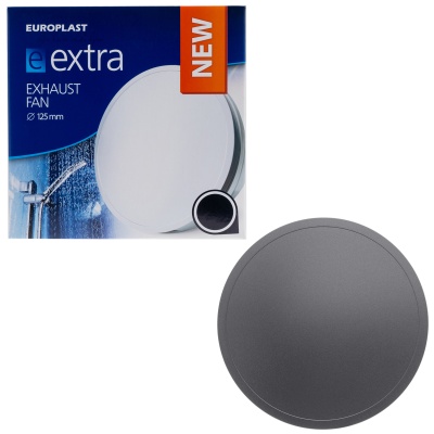 Накладной вентилятор Europlast EAT125A черный Накладной вентилятор Europlast EAT125A черный