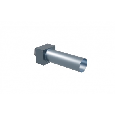 Вентиляционный прямой пленум Flexag PWP-100/75x1, D100, на 1 выxод, L=300 мм