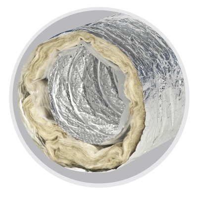 Воздуховод круглый гибкий Sonodec A23 (203 мм/10 м)