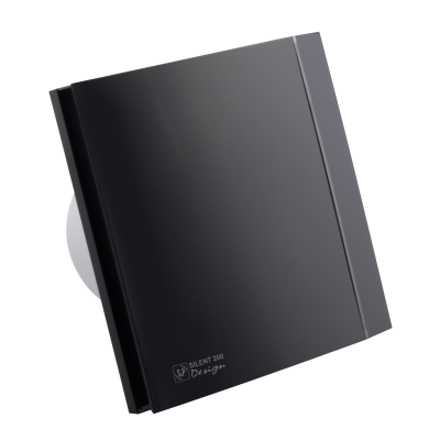 Накладной вентилятор Soler Palau SILENT-200 CZ MATT BLACK DESIGN 4C