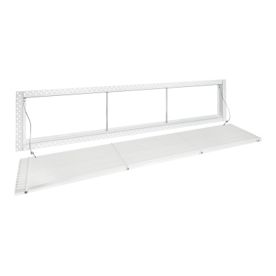 Вентиляционная решетка Brofer FUTURE 15 белая (1000x150 мм) Вентиляционная решетка Brofer FUTURE 15 белая (1000x150 мм)