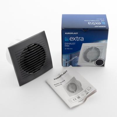 Вытяжной вентилятор Europlast EE100A черный