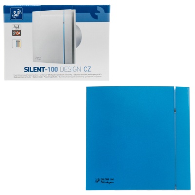 Накладной вентилятор Soler Palau SILENT-100 CZ BLUE DESIGN 4C