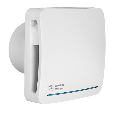 Вентилятор с обратным клапаном Soler Palau ECOAIR 100 SLC ECOWATT