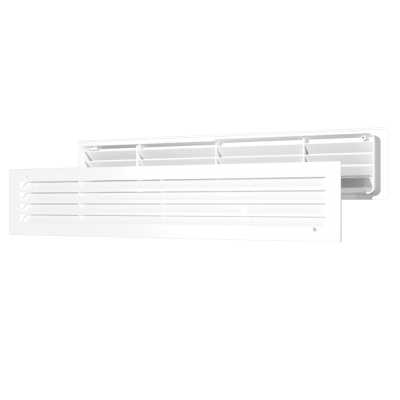 Вентиляционная решетка пластиковая дверная ЭРА 4409ДП