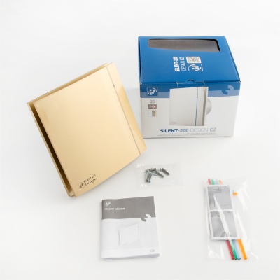 Вытяжной вентилятор Soler Palau SILENT-200 CZ GOLD DESIGN 4C