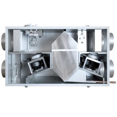 Приточно-вытяжная установка с пластинчатым рекуператором ФЬОРДИ ВПУ-CF-700/4,5-230/1 EC-H-BLG-M