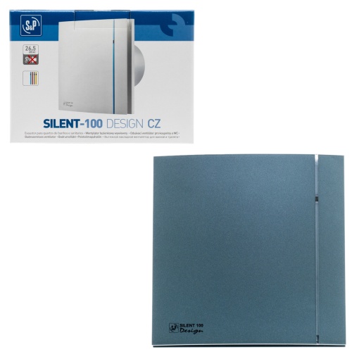 Накладной вентилятор Soler Palau SILENT-100 CZ GREY DESIGN 4C Накладной вентилятор Soler Palau SILENT-100 CZ GREY DESIGN 4C