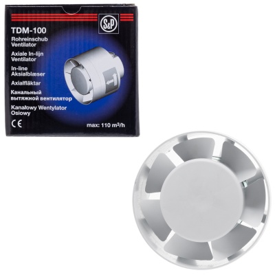 Канальный вентилятор круглый Soler Palau TDM100 Канальный вентилятор круглый Soler Palau TDM100