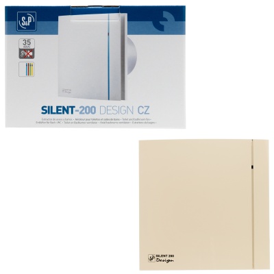 Накладной вентилятор Soler Palau SILENT-200 CZ IVORY DESIGN 4C Накладной вентилятор Soler Palau SILENT-200 CZ IVORY DESIGN 4C