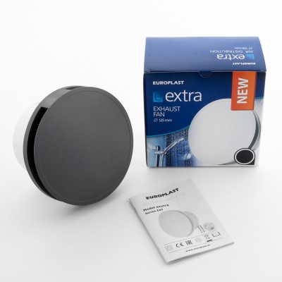 Накладной вентилятор Europlast EAT125A черный Накладной вентилятор Europlast EAT125A черный