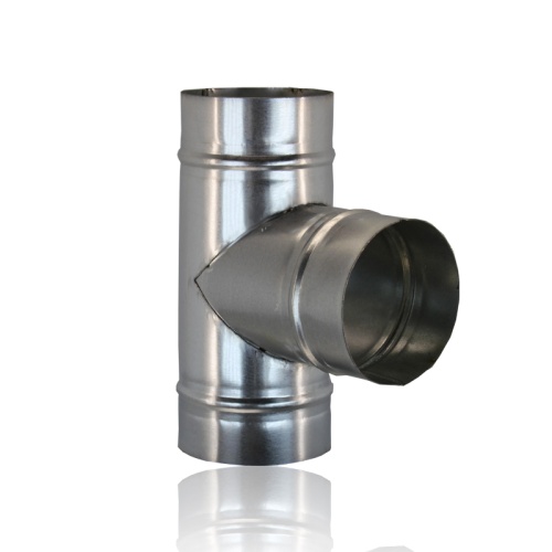 Тройник круглый (оц. сталь) d150/150/150