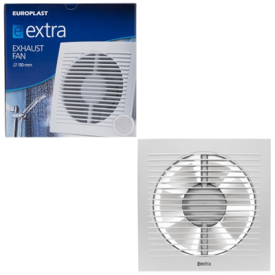Вытяжной вентилятор Europlast EE150S серебро
