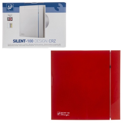 Накладной вентилятор Soler Palau SILENT-100 CRZ RED DESIGN 4C Накладной вентилятор Soler Palau SILENT-100 CRZ RED DESIGN 4C